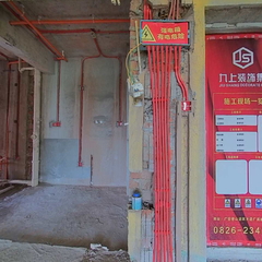 临港新城水电阶段现场实拍（蒋存燕）